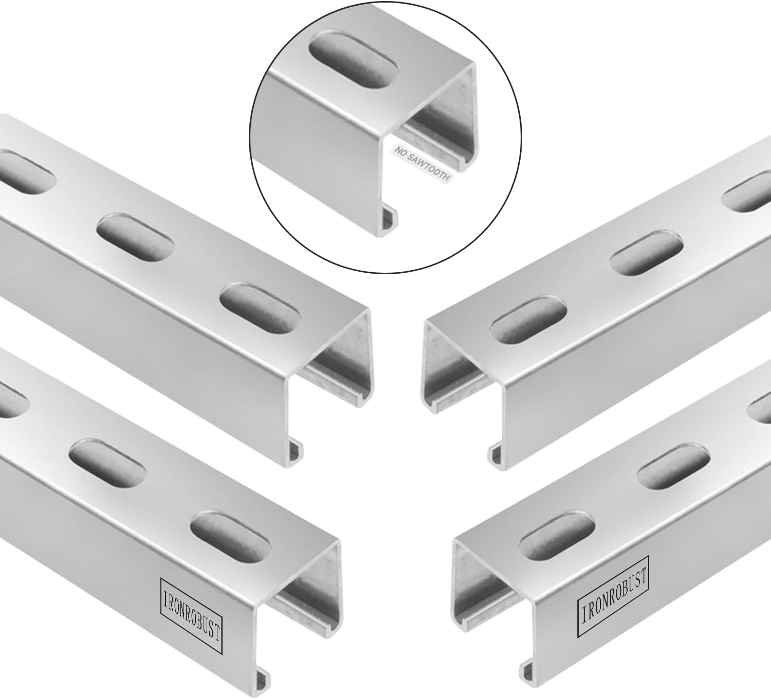 Genuine IRONROBUST 4.75 Feet Strut Channel Trolley Track Review