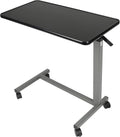 Vaunn Medical Adjustable Overbed Table for Home and Hospital Use