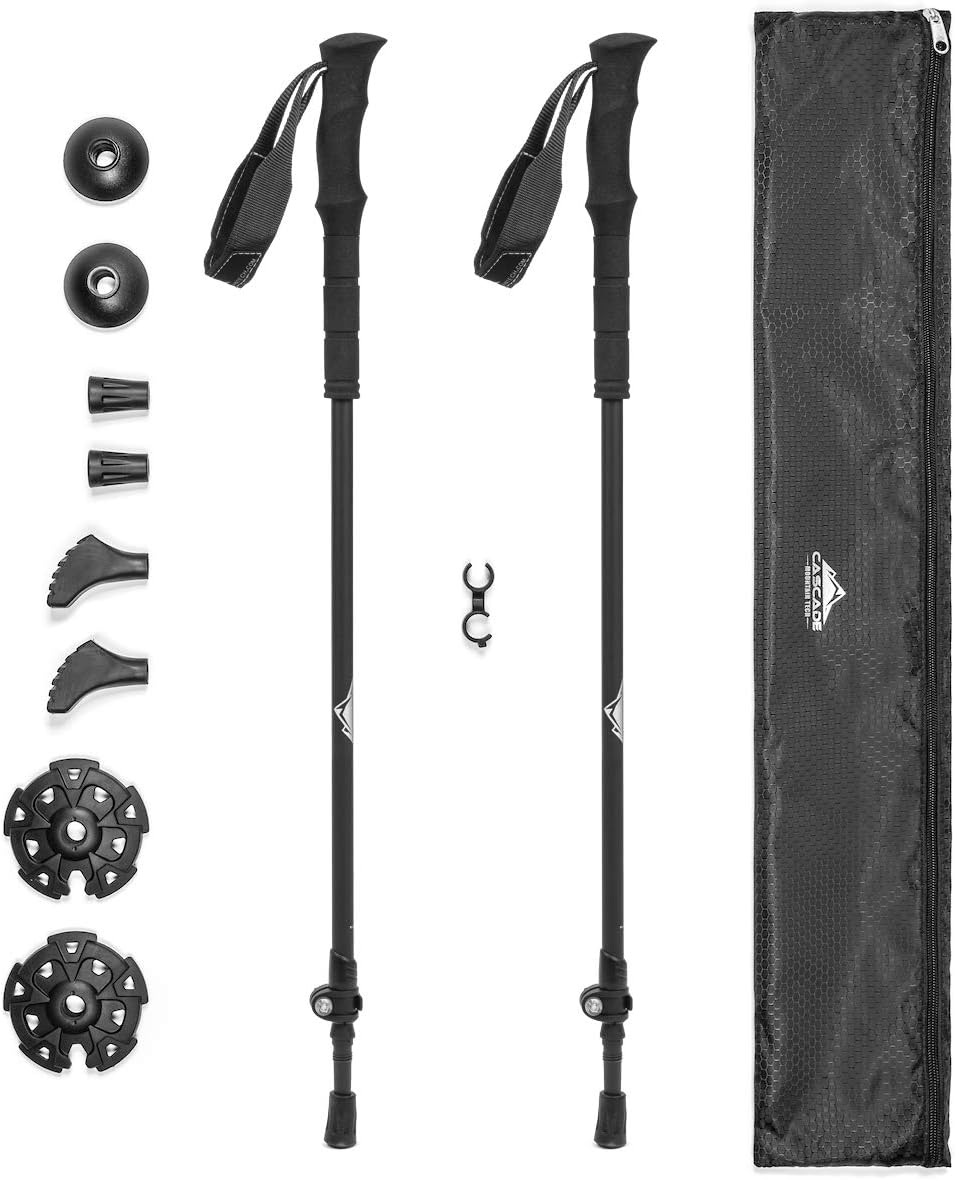 Carbon Fiber Trekking Poles - Quick Adjust Locks