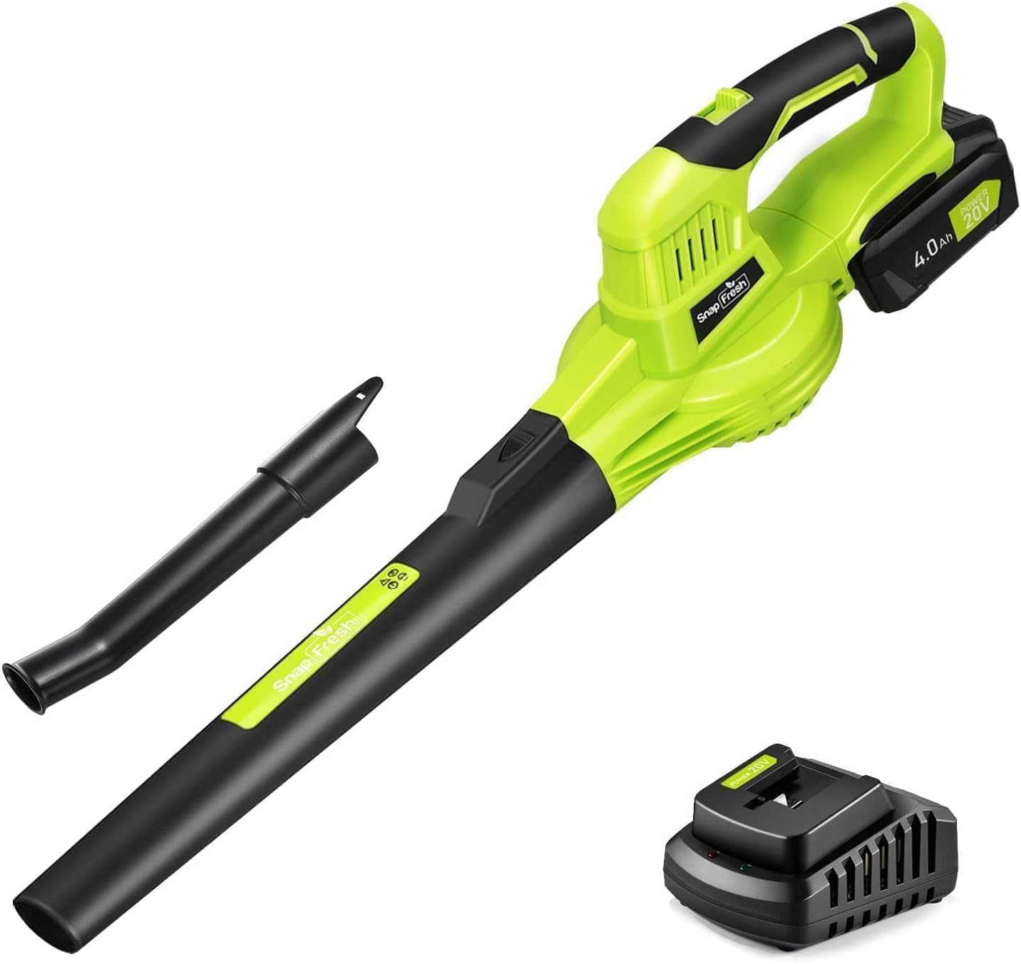 SnapFresh Cordless Leaf Blower for Efficient Lawn Care Tasks