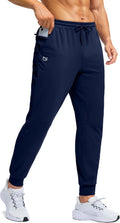 Men's Fleece Lined Athletic Pants - Warm Water Resistant Joggers Shoes