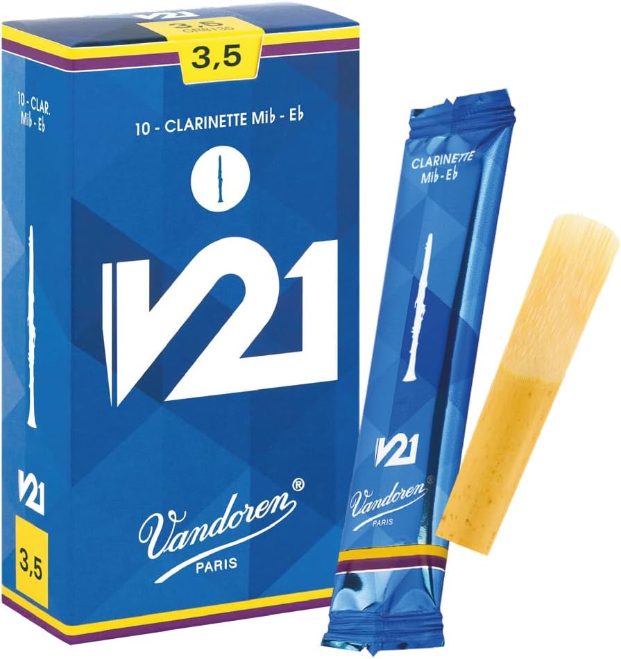Vandoren V21 Eb Clarinet Reeds for Warmth and Presence