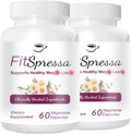 Fit-Spressa Health Support Supplement - 2 Pack Boosts Energy & Focus