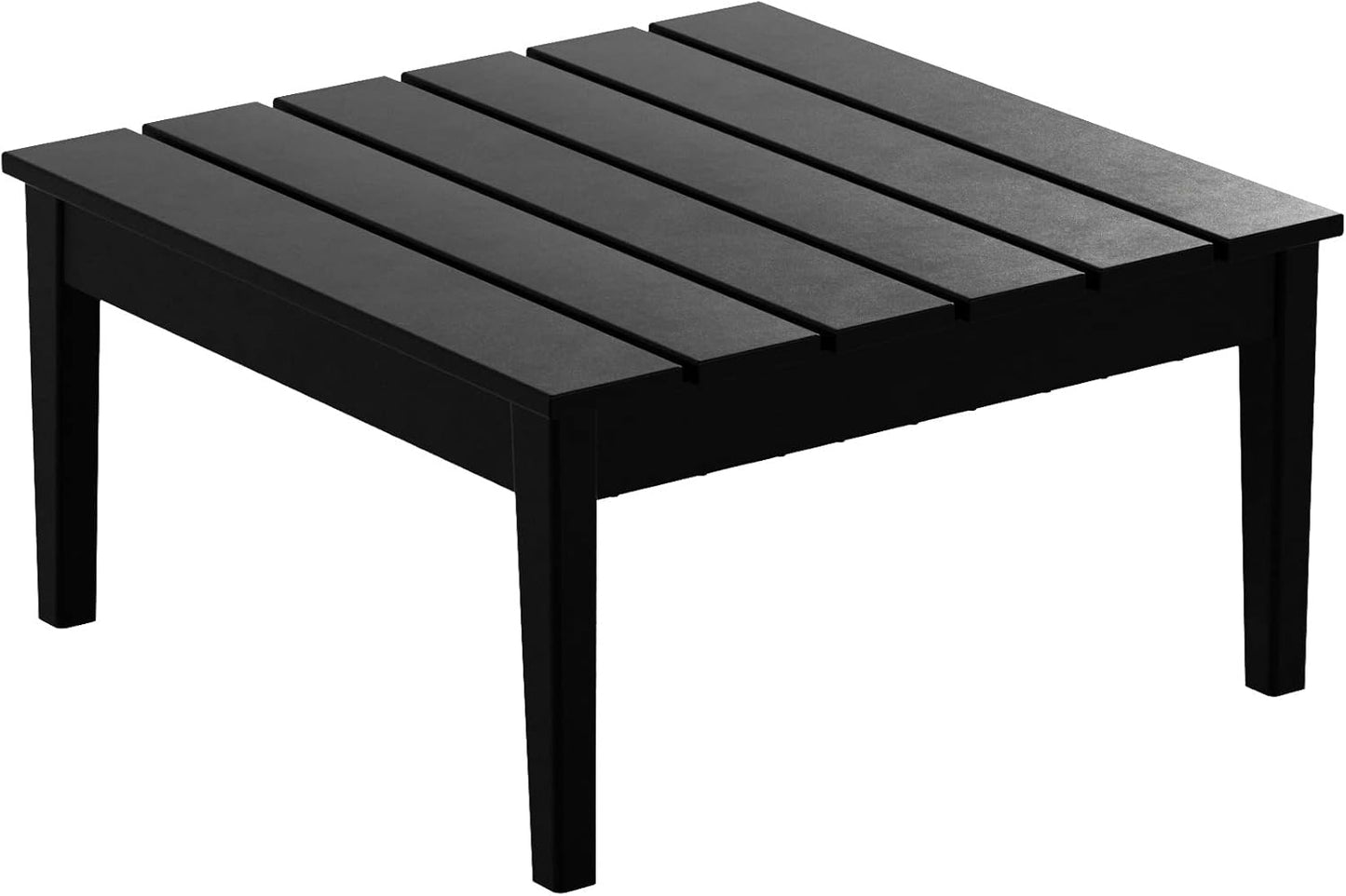 Ashore Outdoor Coffee Table by WestinTrends - 32 Inch Black