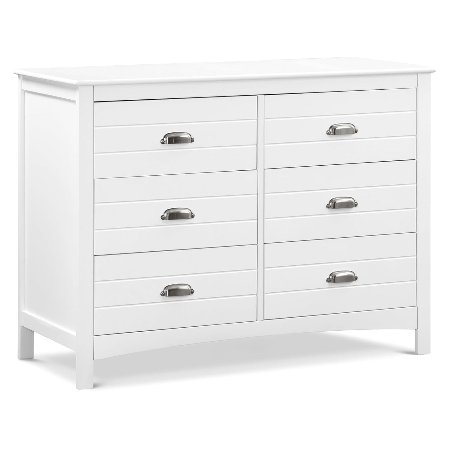 Carter's by DaVinci Nolan 6-Drawer Double Dresser in White