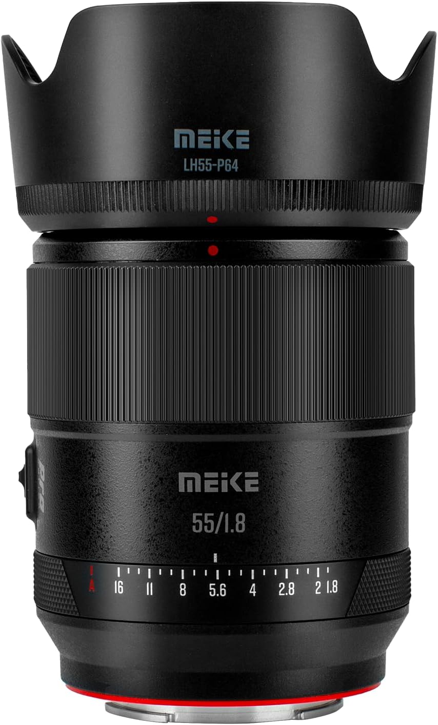Meike 55mm F1.8 Pro Series Lens for Sony E Mount Cameras