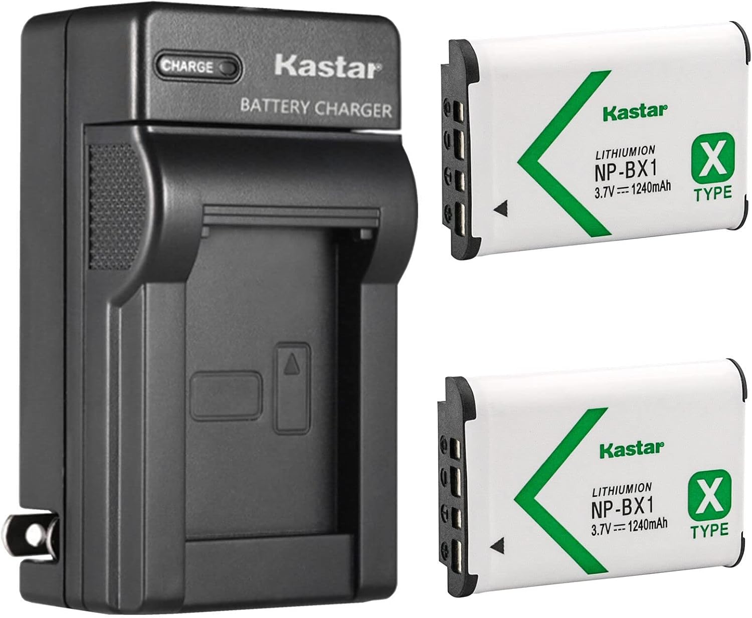 Long-Lasting Power: Kastar NP-BX1 Battery & Charger Set
