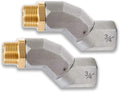 Fuel Hose Swivel 3/4ft NPT 360 Rotating Connector - Prevents Hose