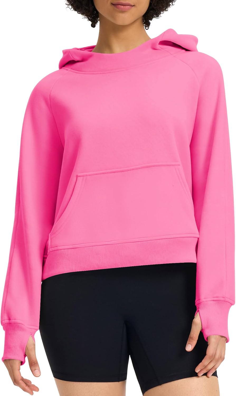 Fleece-Lined Crop Hoodie: Stay Cozy in Style! - Casly Lamiit