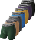 BAMBOO COOL Men's Ultra ComfortSoft Boxer Briefs - Moisture Wicking 3D