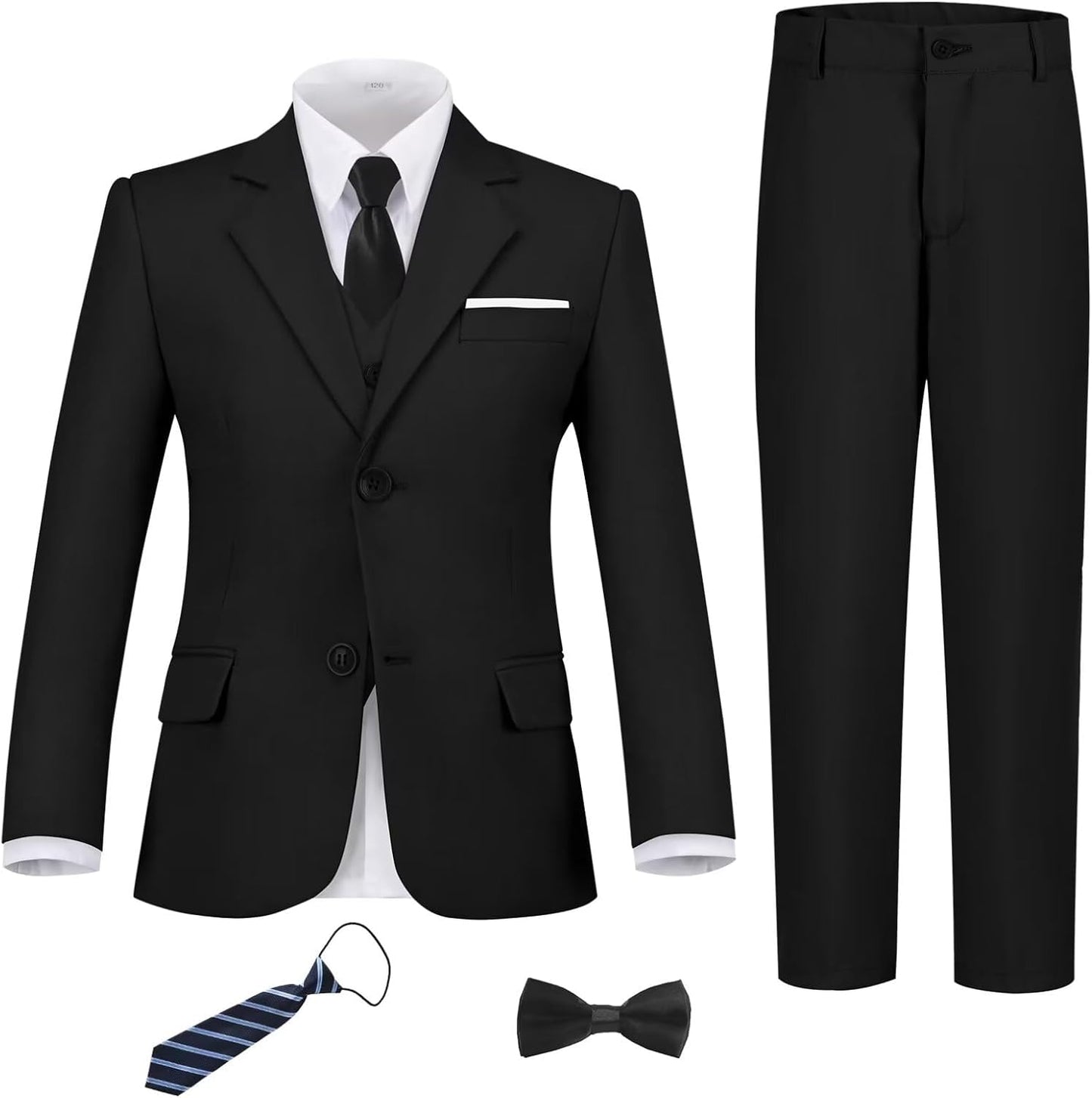 Boys Suit Set Slim Fit Kids Formal Suits for Weddings and Proms