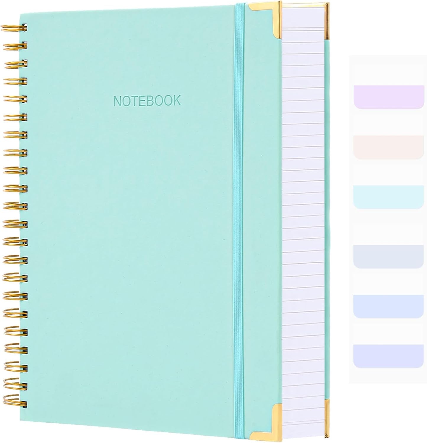 A4 Leather Journal w/ 24 Index Tabs - 300 Pages