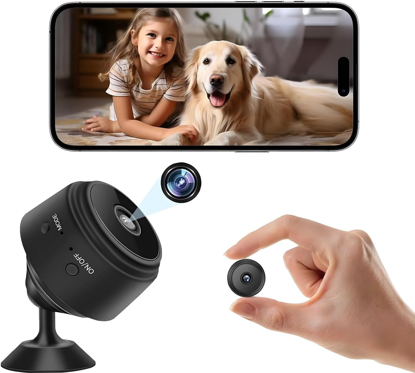 ELEFOCUS WiFi Spy Camera: Secure Home Surveillance
