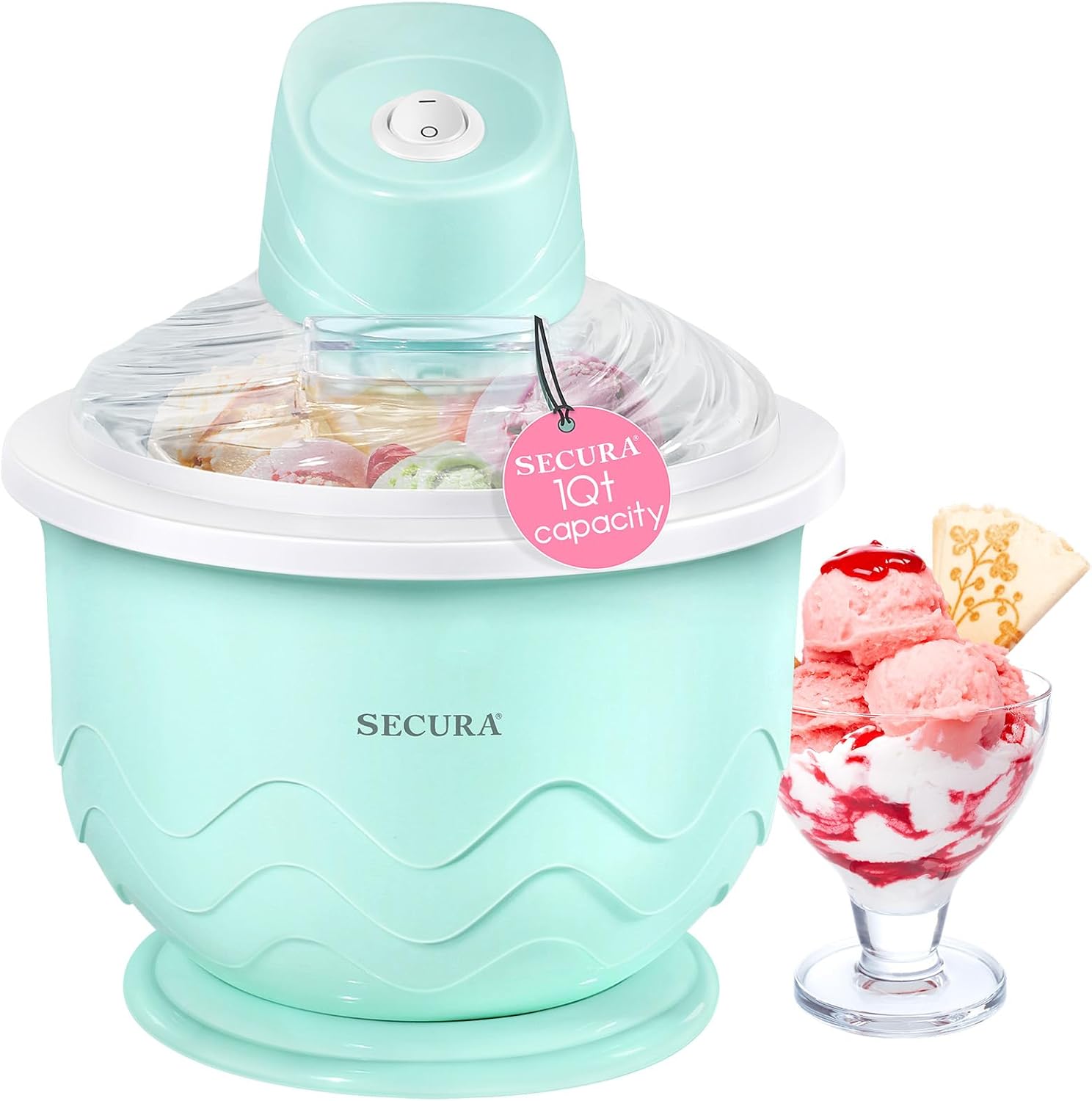 Secura DIY Ice Cream Maker - Perfect for Beginners