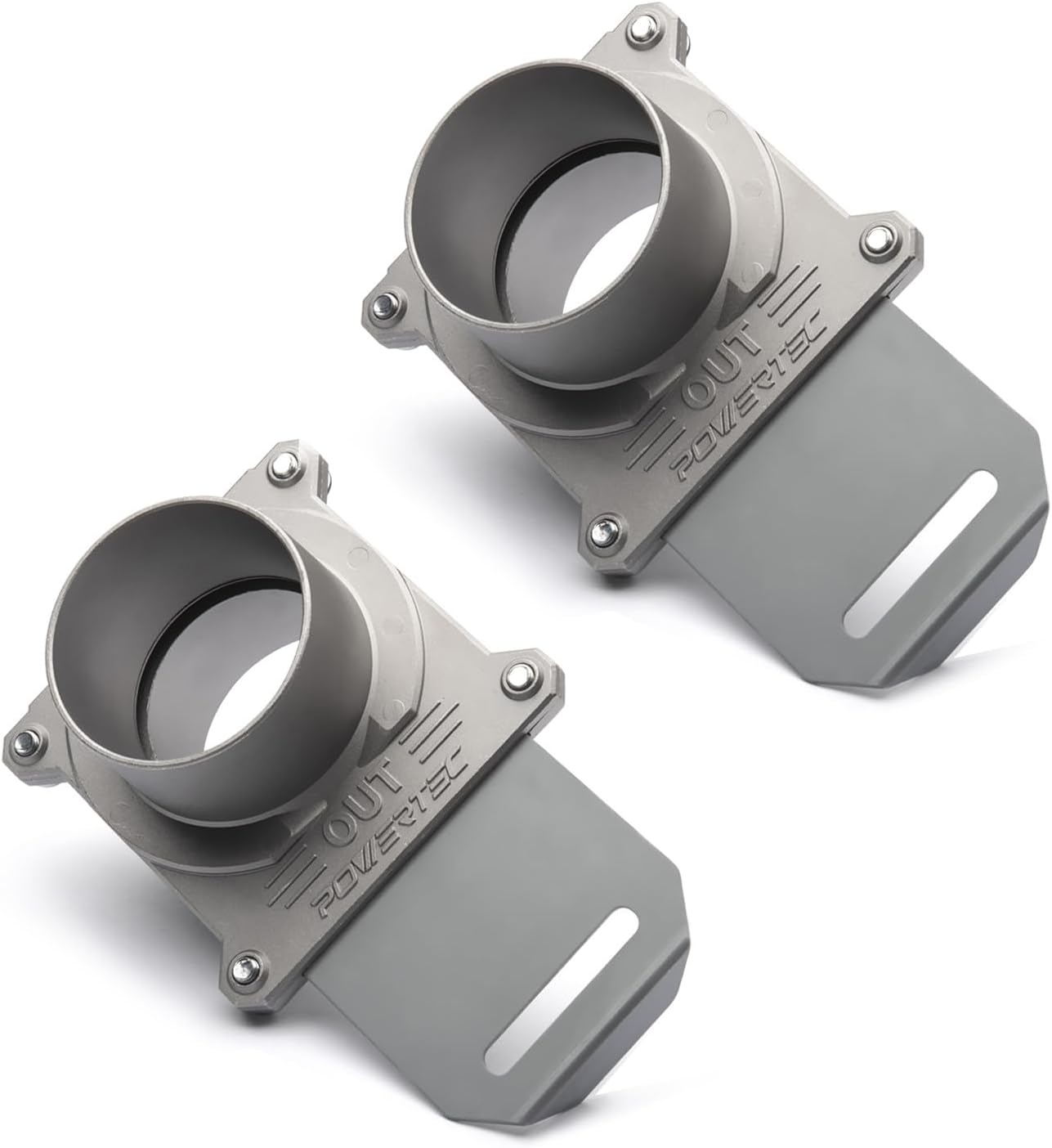 POWERTEC 70325-P2 Blast Gate 2-1/2 Inch for Dust Collection