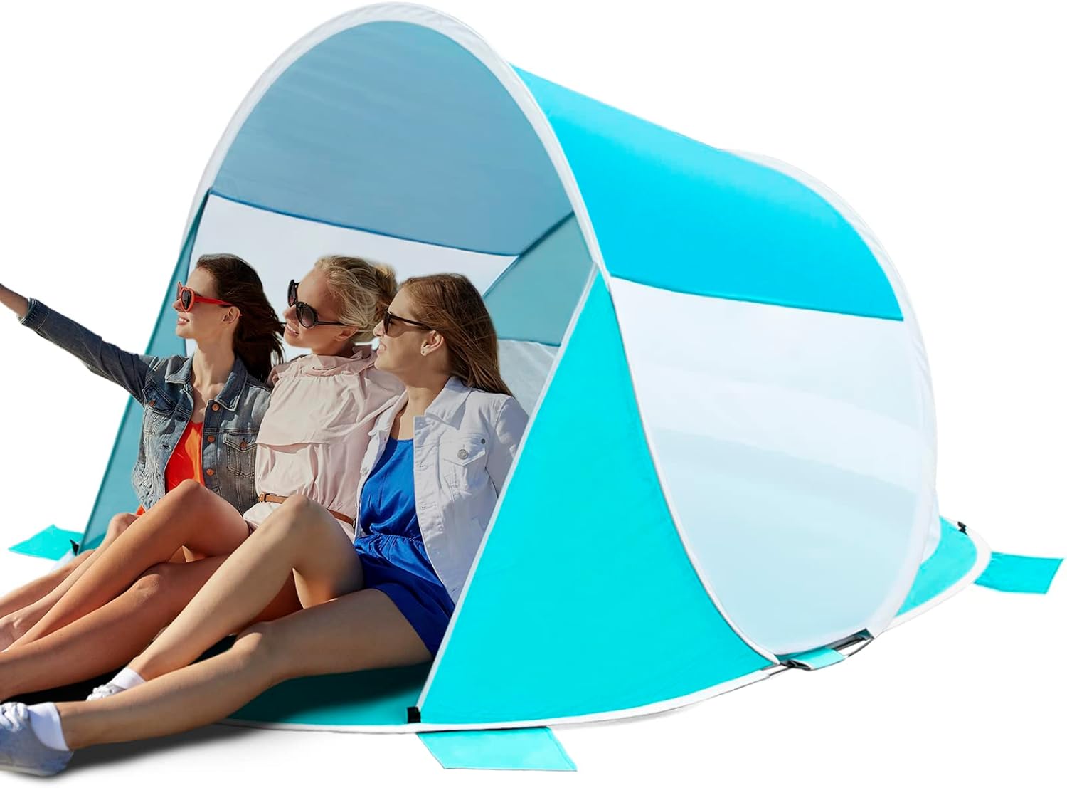 UPF 50+ anngrowy Pop Up Beach Tent