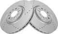 Front Performance Brake Rotors Set for 2015-17 Chrysler 200