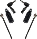 TRQ Front Steering Kit Rack & Pinion Bellow Tie Rod for 2013-18 Ram