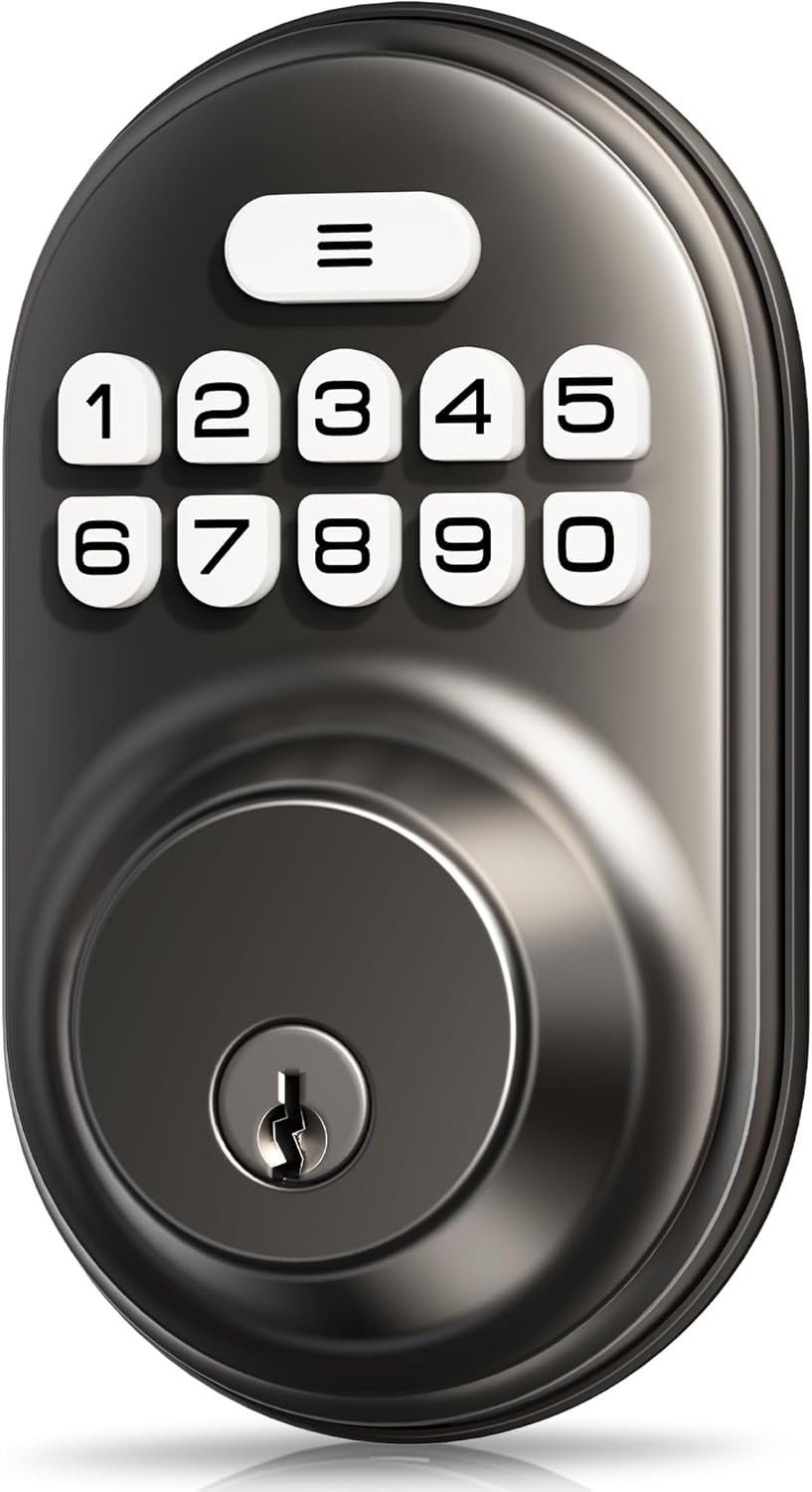 Veise Keyless Entry Door Lock with Electronic Keypad Features