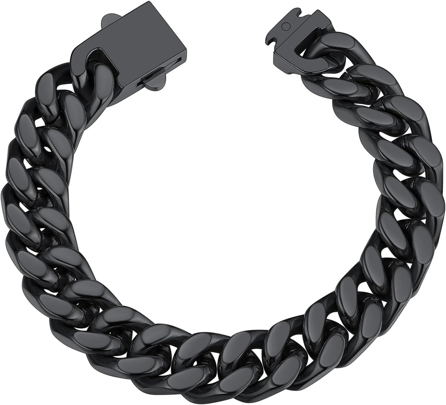 ChainsHouse Stainless Steel Cuban Link Bracelet for Men Gift