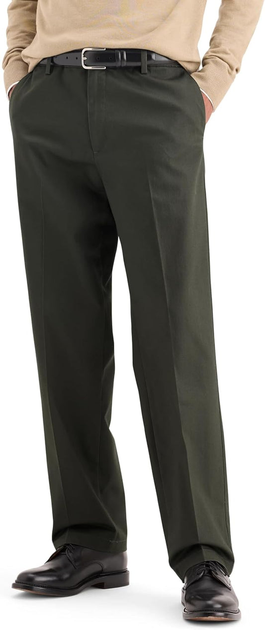 Dockers Men's Classic Fit Signature Iron Free Khaki Pants Review