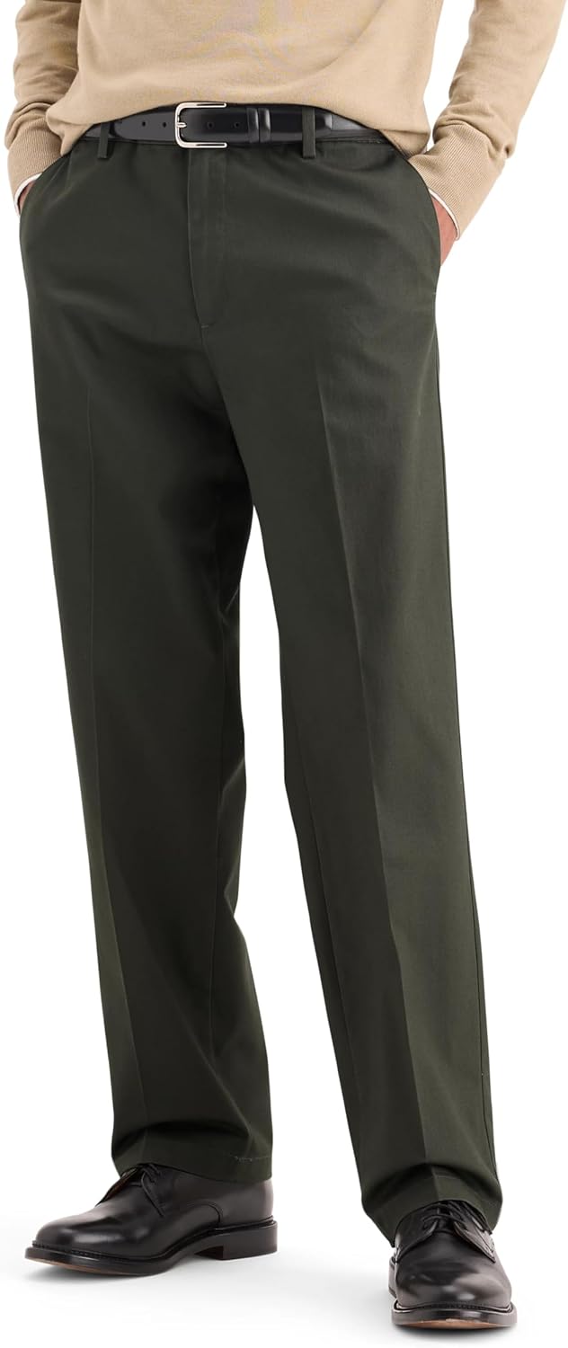 Dockers Men's Classic Fit Signature Iron Free Khaki Pants Review