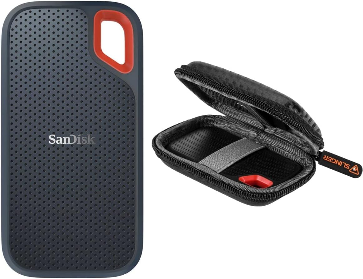 SanDisk Extreme Portable 4TB SSD - Fast, Rugged, and Compact