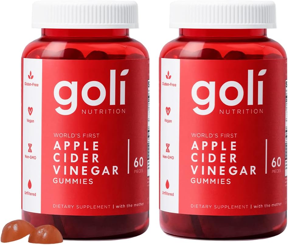 Goli Apple Cider Gummies, 2 Packs for Health