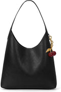 Vegan Leather Faux Suede Hobo Shoulder Bag for Women's Fashion
