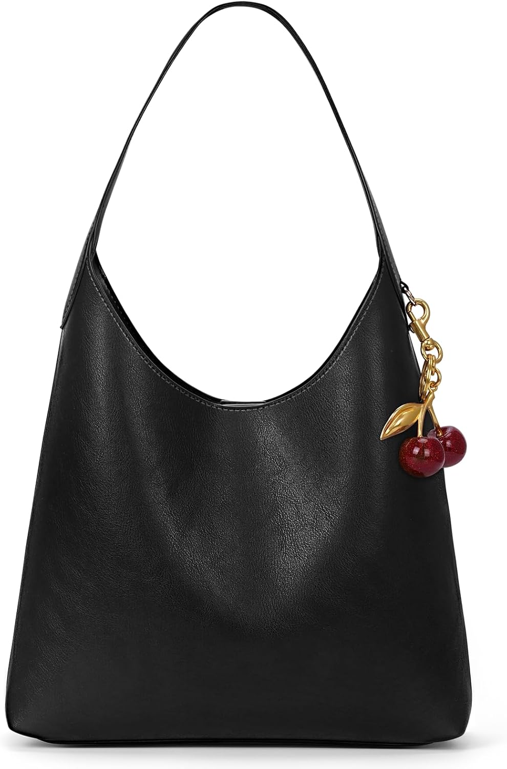 Faux Suede Hobo Bags Vegan Leather Shoulder Bag for Women