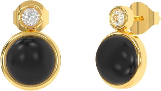 925 Sterling Silver Gemstone Stud Earrings for Women Gift