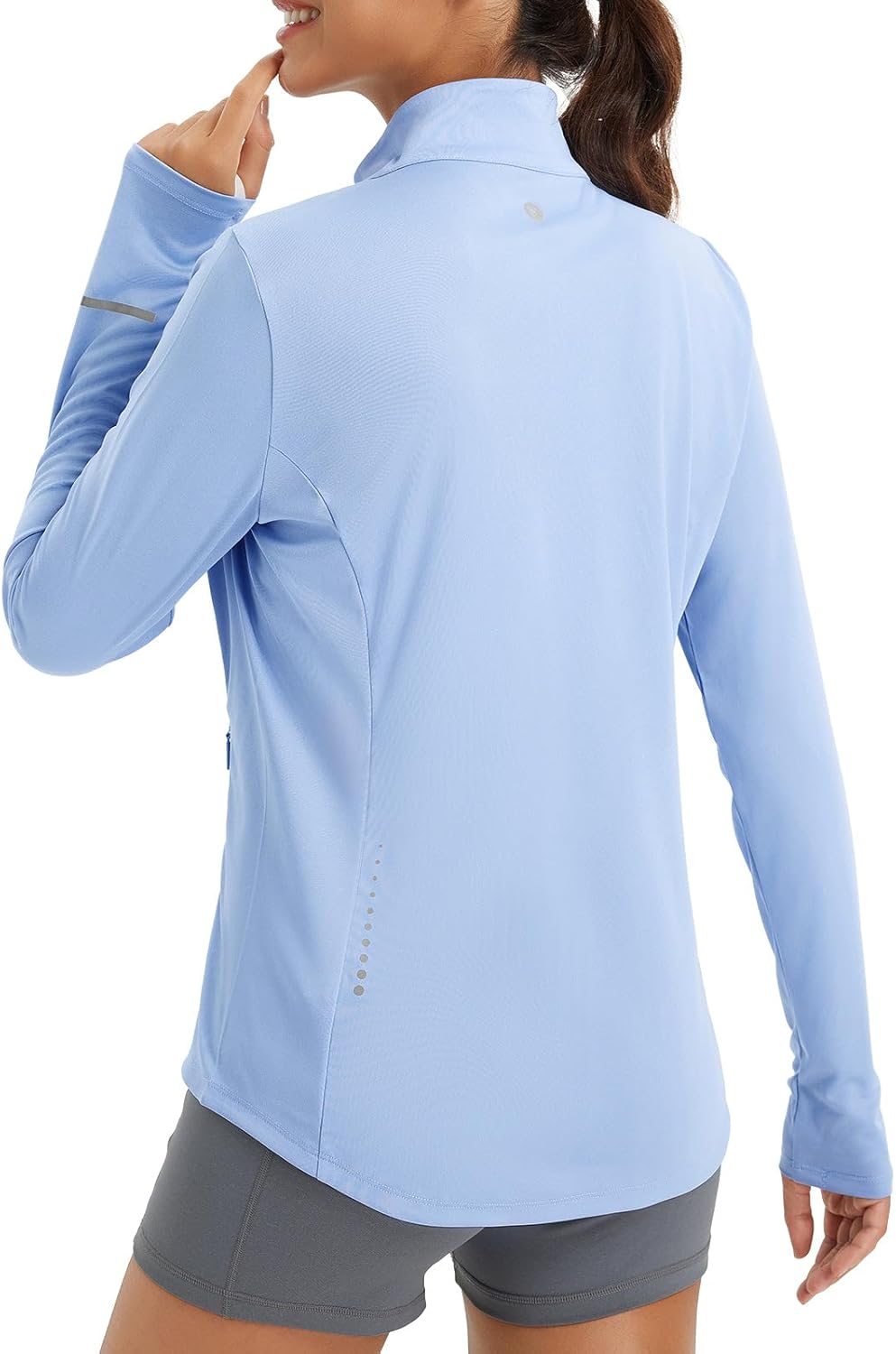 Baleaf Women's Lightweight Running Jacket with UV Protection