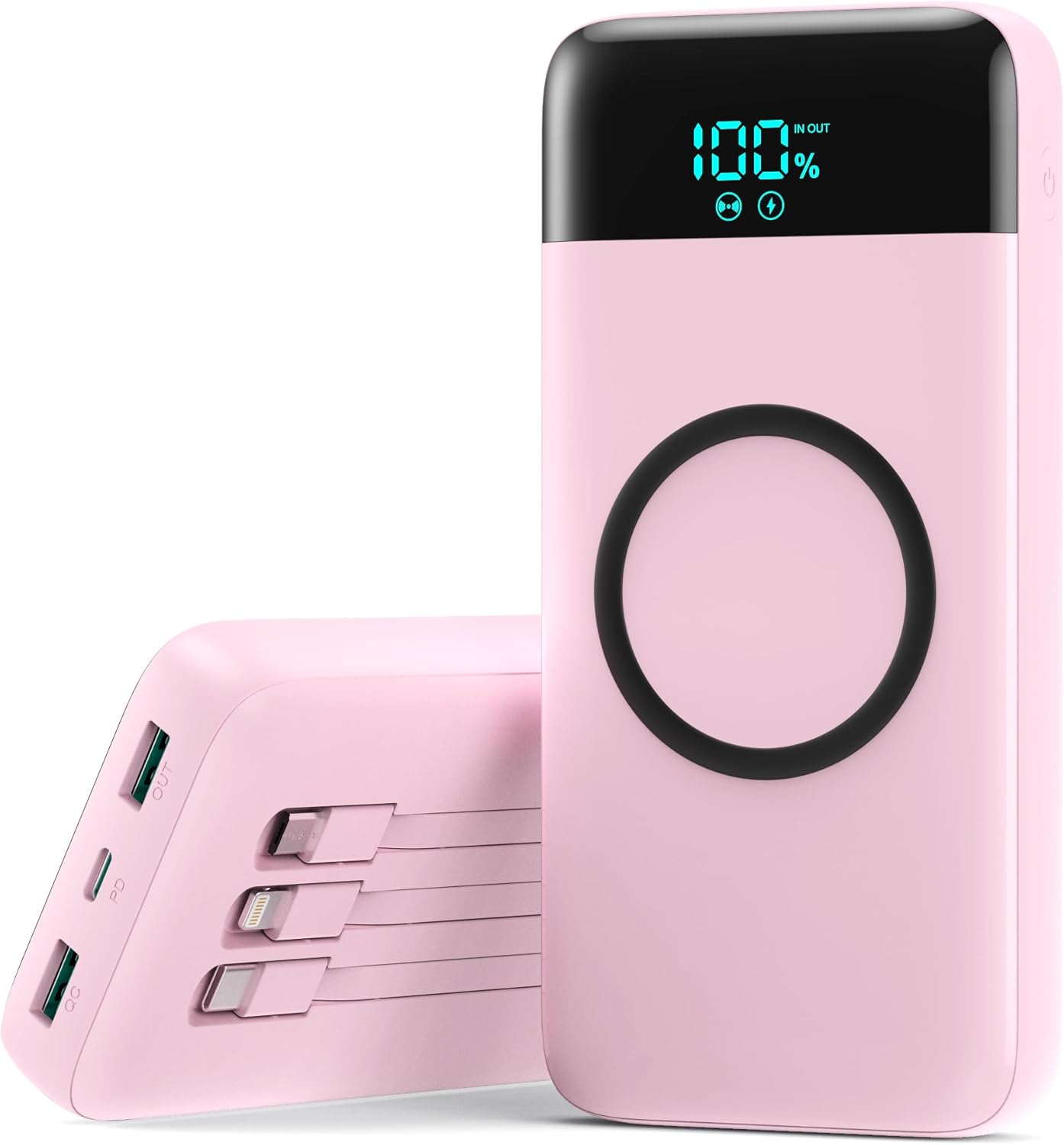 Wireless Portable Charger 40800mAh for iPhone and Android Devices