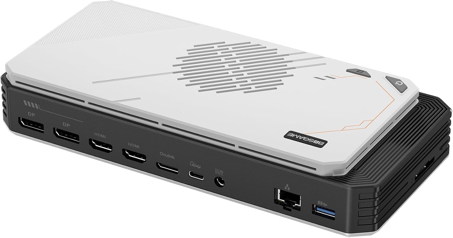 BOSGAME External GPU Docking Station with AMD Radeon 7600M