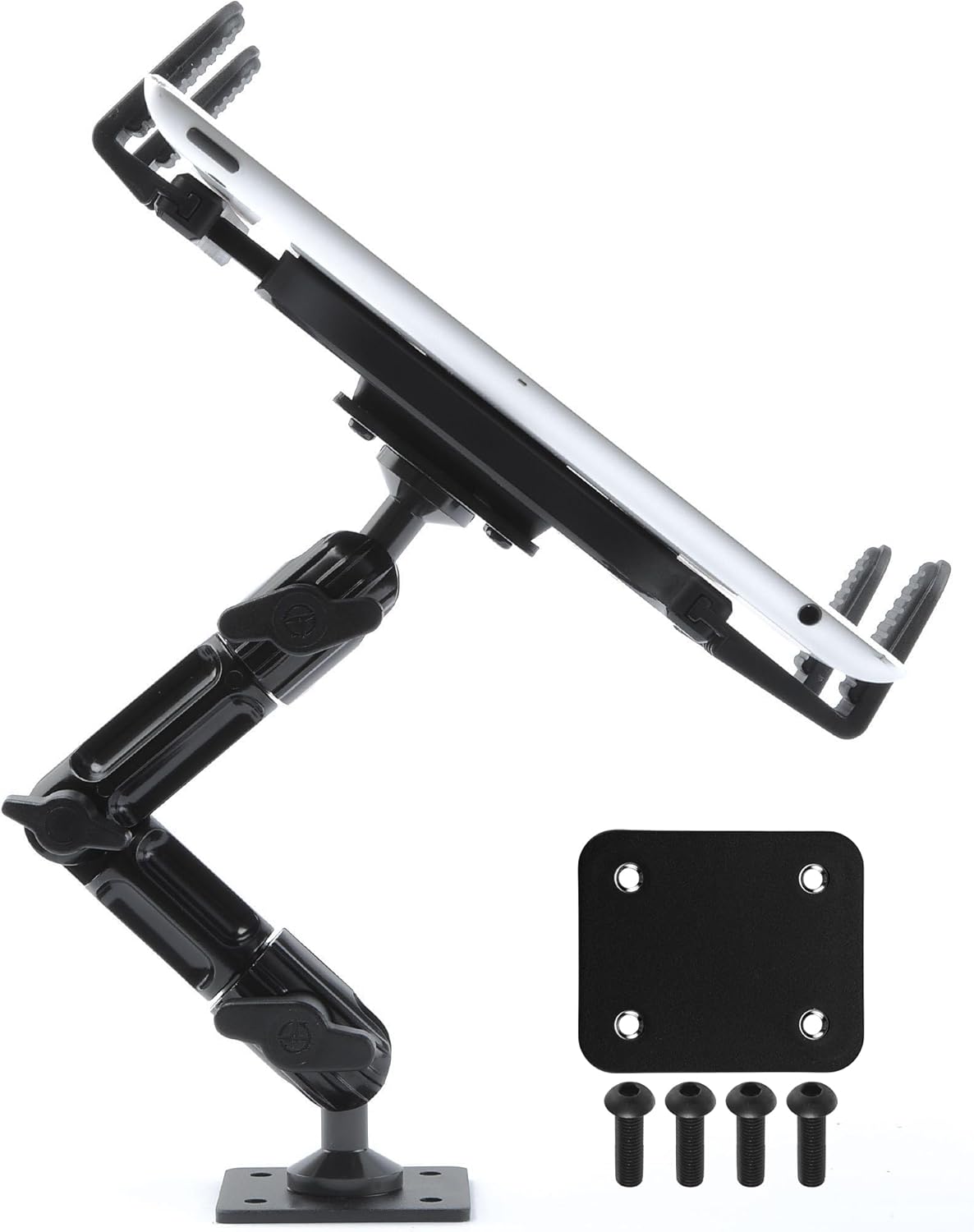 Tackform Industrial Metal Drill Base Tablet Mount for ELD Use