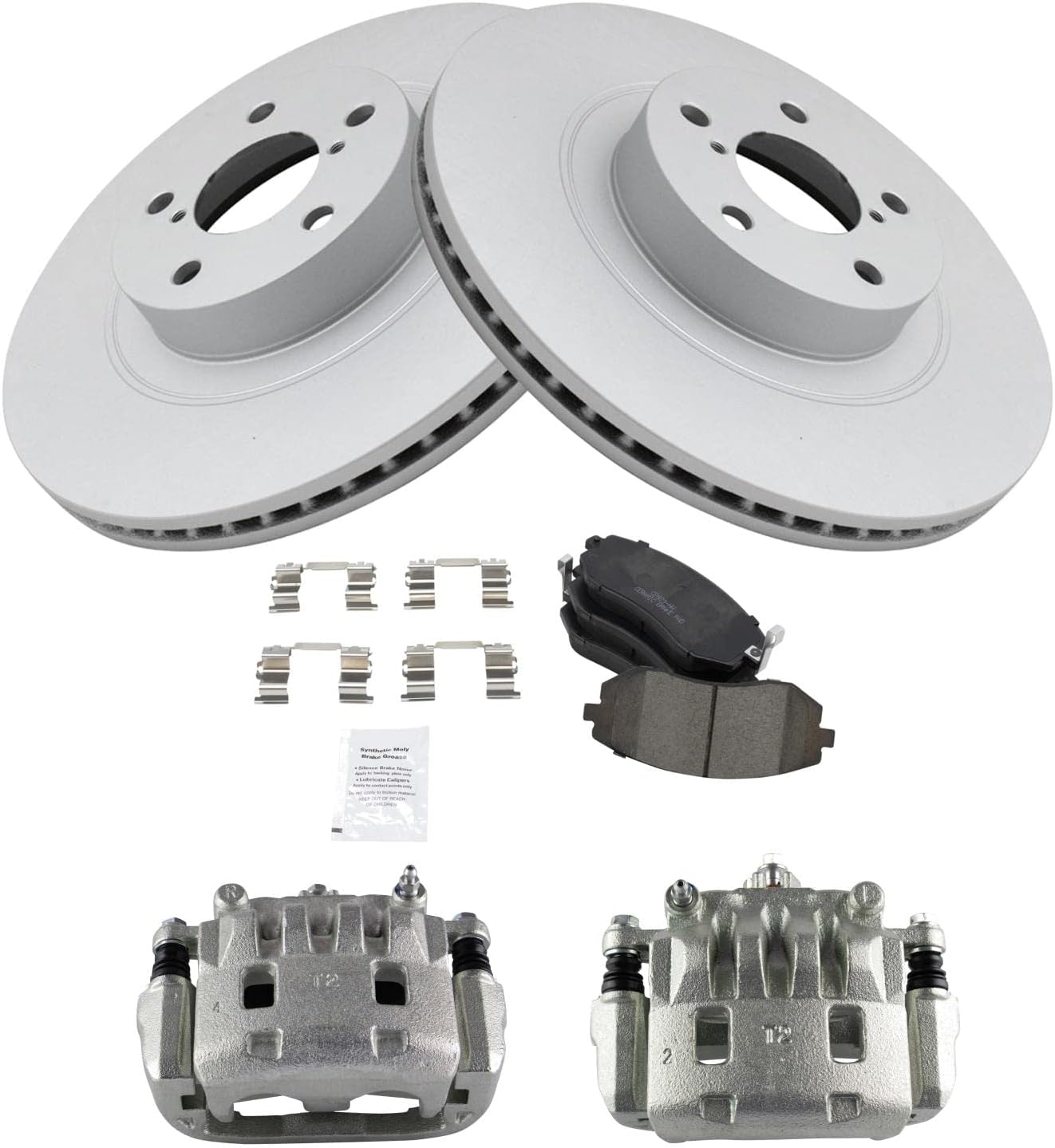 Premium Brake Pad & Rotor Kit for Subaru Baja and Forester