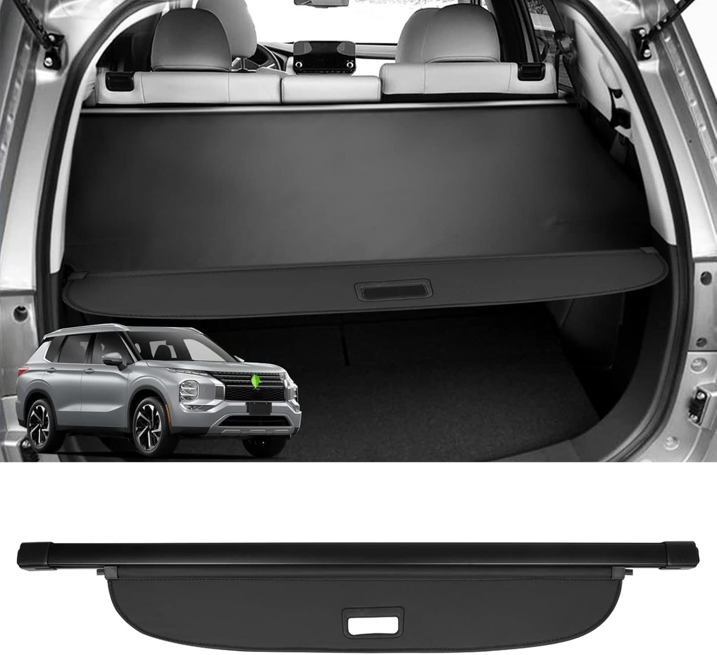 Mitsubishi Outlander Cargo Cover 2022 2023 Electric Tailgate