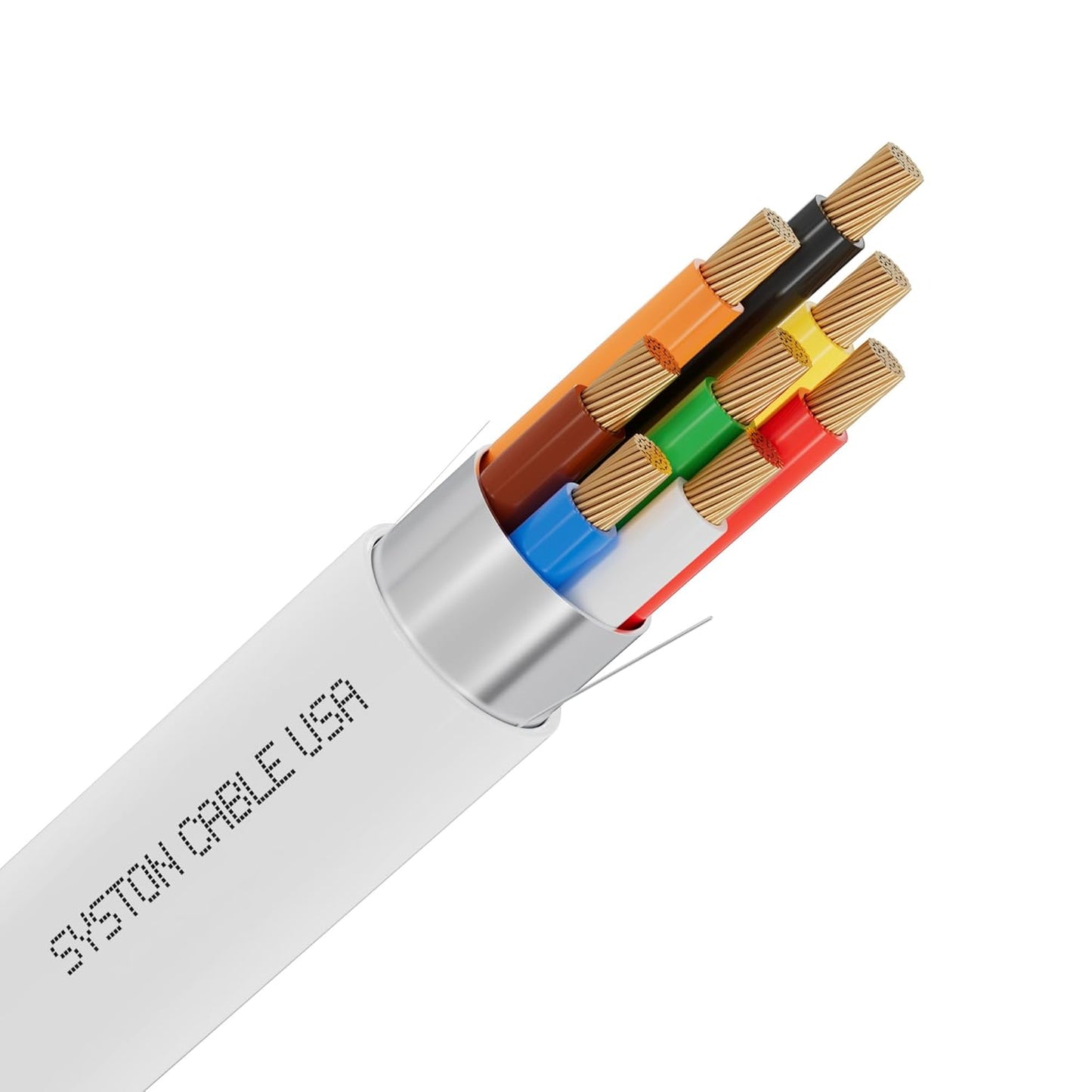SYSTON 18/8 Fire Security Burglar Station Sound Alarm Control Cable