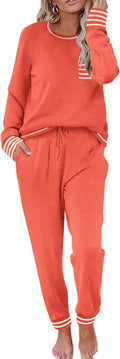 Ekouaer Pajamas Women's Long Sleeve 2-Piece Sleep Set - Soft Luxe