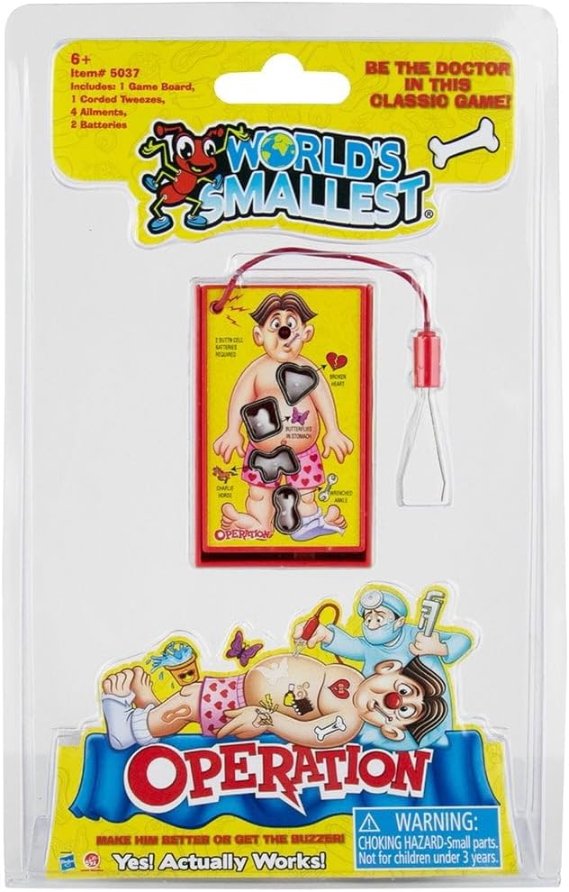 Mini Operation Board Game Fun for Kids 8+!
