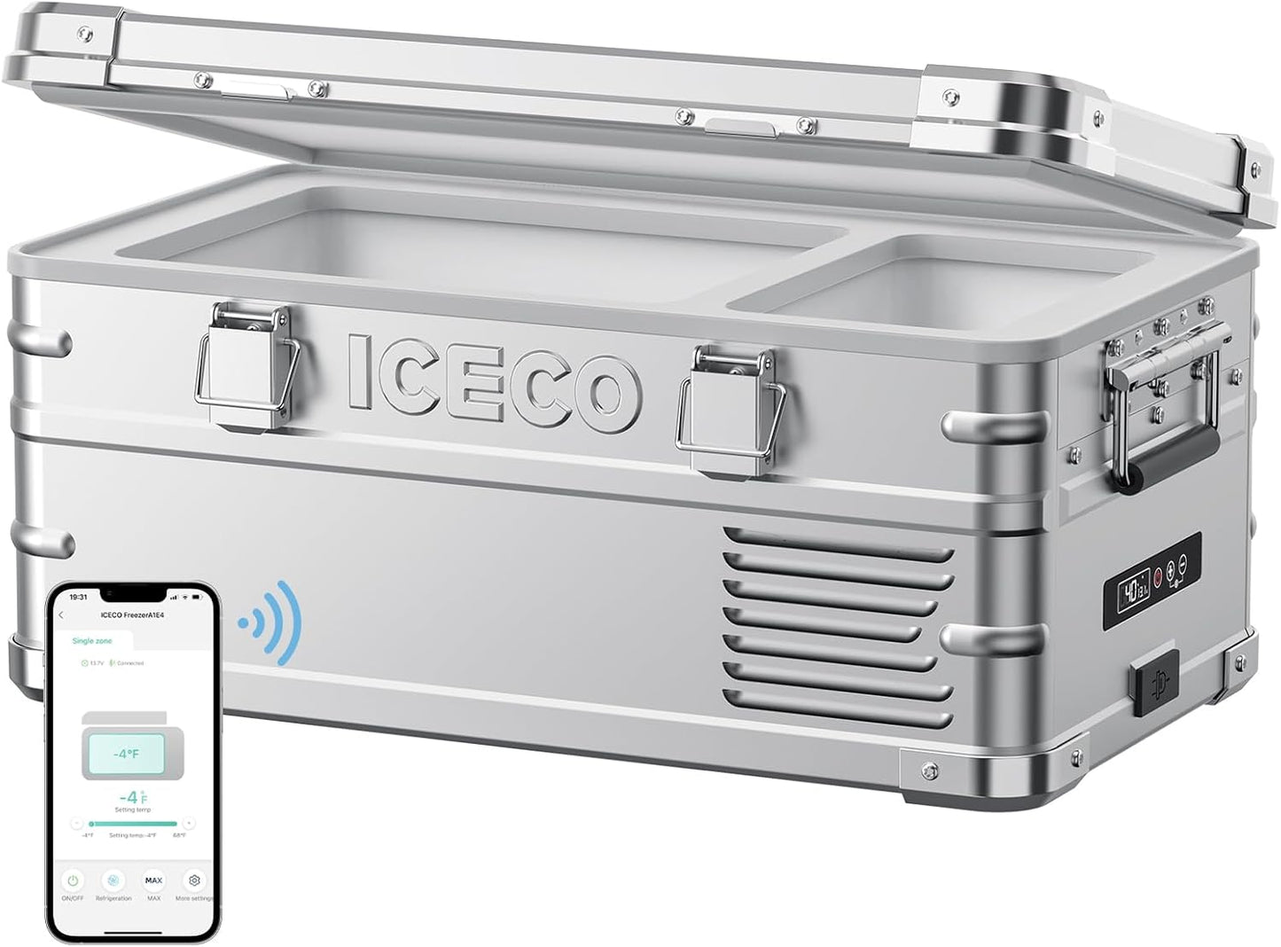 ICECO APL20 12 Volt Refrigerator - Portable Freezer for Travel