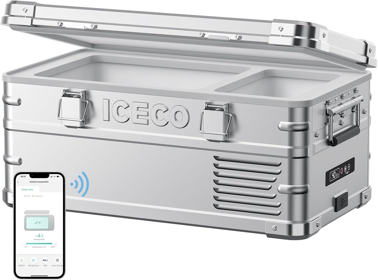 ICECO APL20 12 Volt Refrigerator - Portable Freezer for Travel