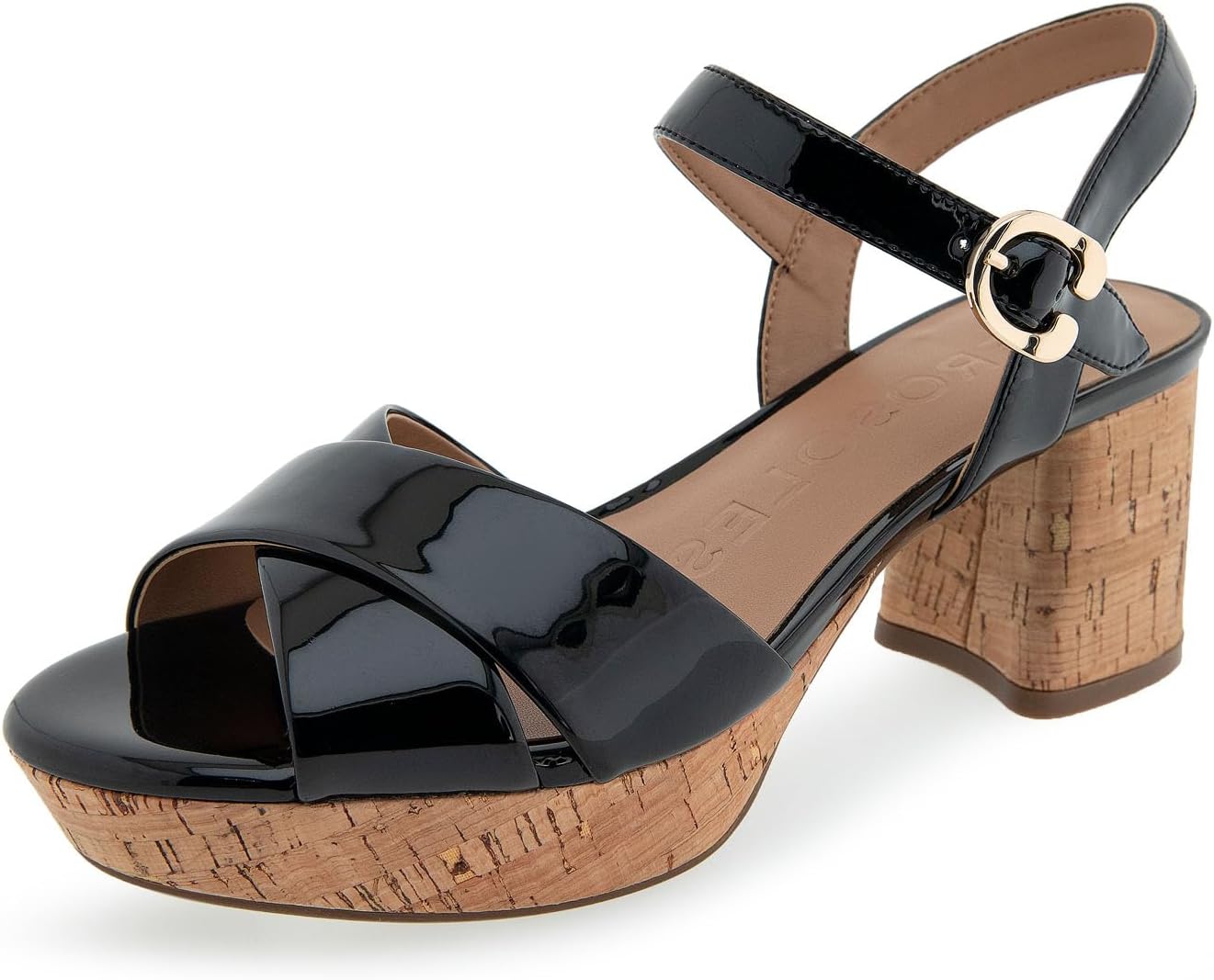 Aerosoles Women's Cosmos Heeled Sandal with Adjustable Strap