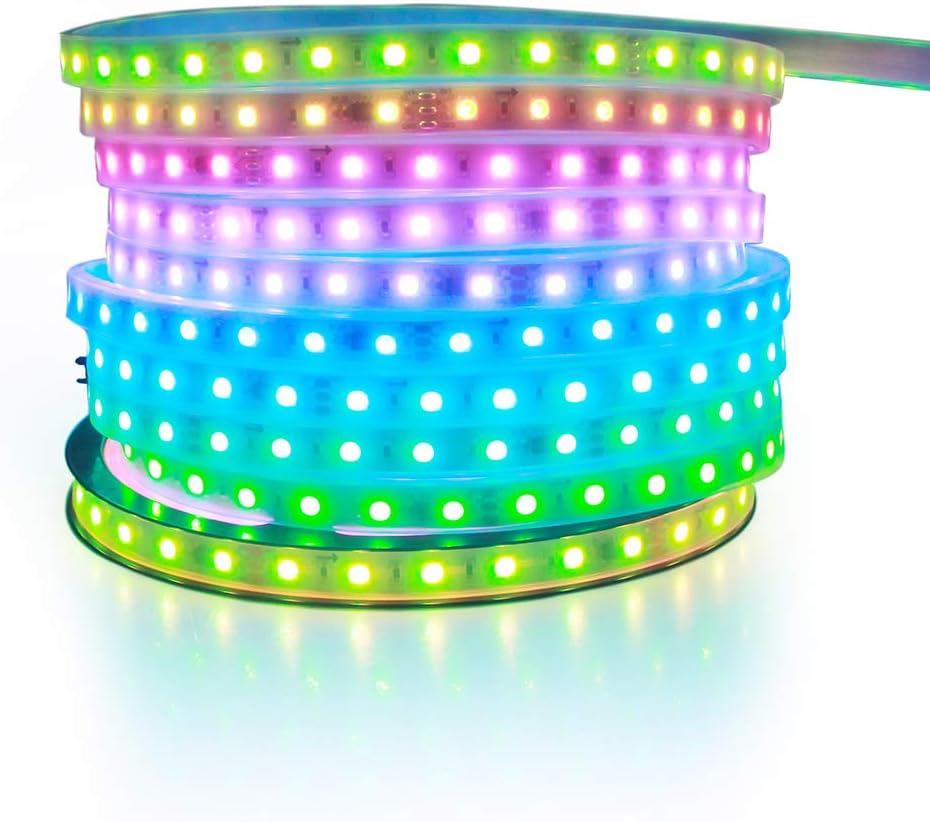 WS2811 Addressable RGB LED Strip Light 32.8ft with 600 LEDs