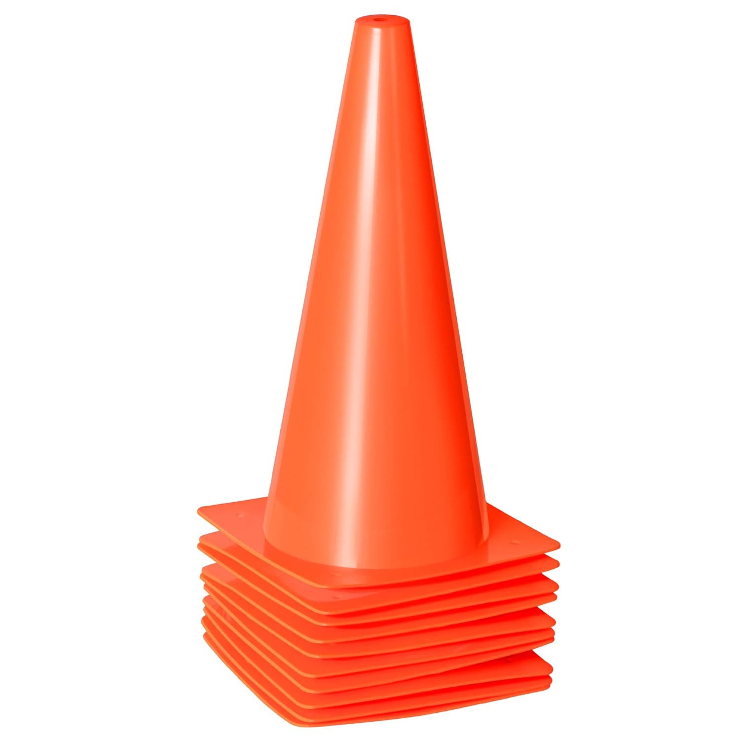 12 Inch Traffic Training Sports Cones for Drills and Events