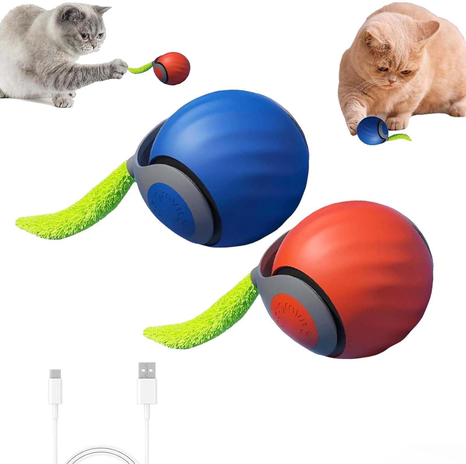 Interactive Smart Cat Toy Set - Speedy 2.0 Tail