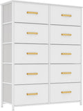 YITAHOME 10 Drawers Dresser: Stylish Fabric Organizer Unit