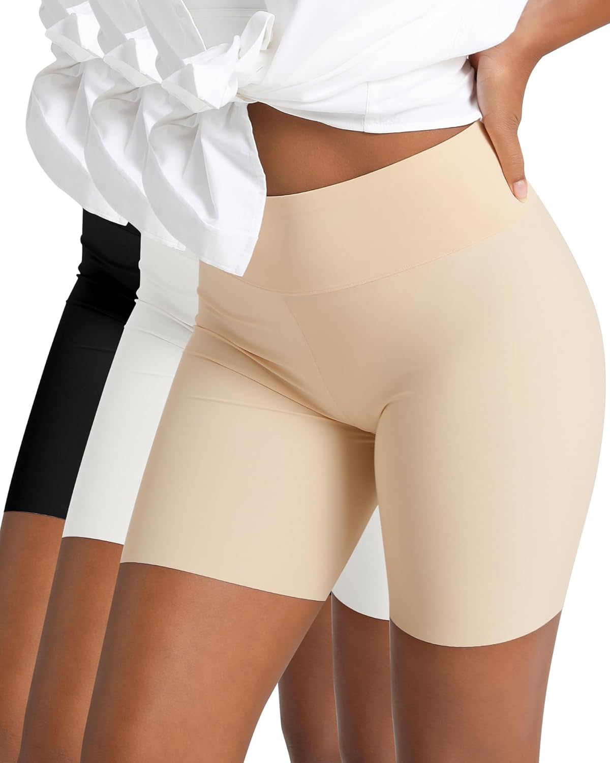 Cooling Anti Chafing Slip Shorts for Under Dresses Women