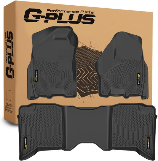 G-PLUS Floor Mats for Dodge Ram 2009-2018 Crew Cab Protection