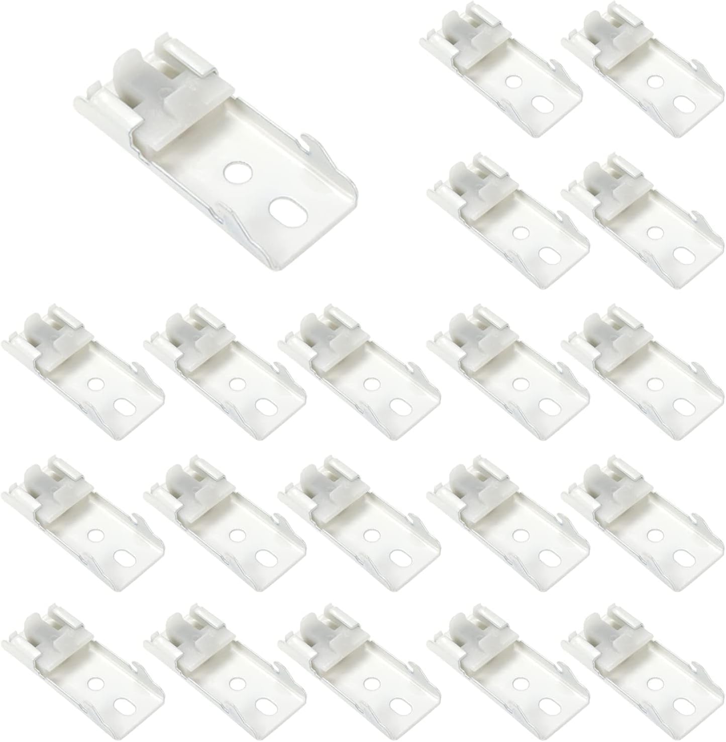 Coshar Ceiling Mount Bracket Set - Easy DIY Curtain Installation